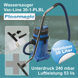 Wassersauger Vac-Line 30-1-PLBL I Floormagic