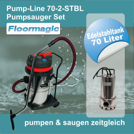 Pump-Line 70-2-STBL Pumpsauger