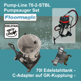 Pump-Line 70-2-STBL Pumpsauger