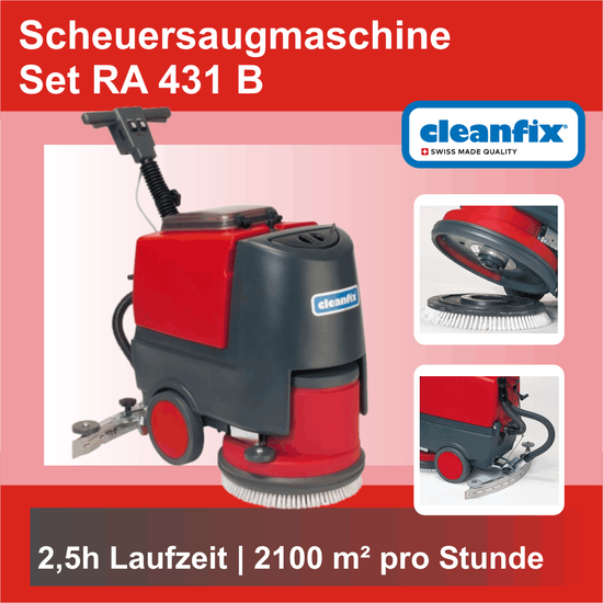 Cleanfix RA 431 B Scheuersaugmaschine