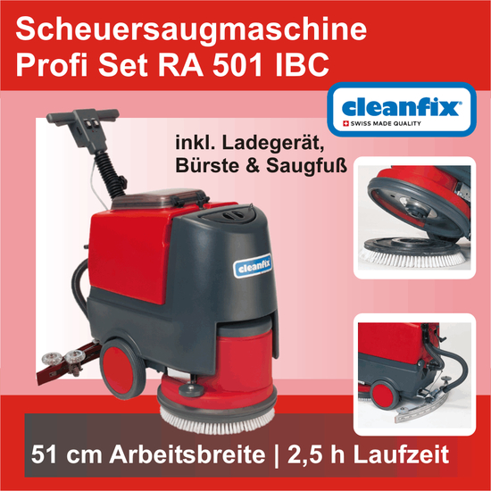 Cleanfix RA 501 IBC Scheuersaugmaschine