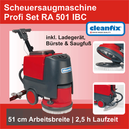Profi Set RA 501 IBC Scheuersaugmaschine I Cleanfix