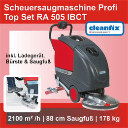 Profi Top Set RA 505 IBCT Scheuersaugmaschine I Cleanfix