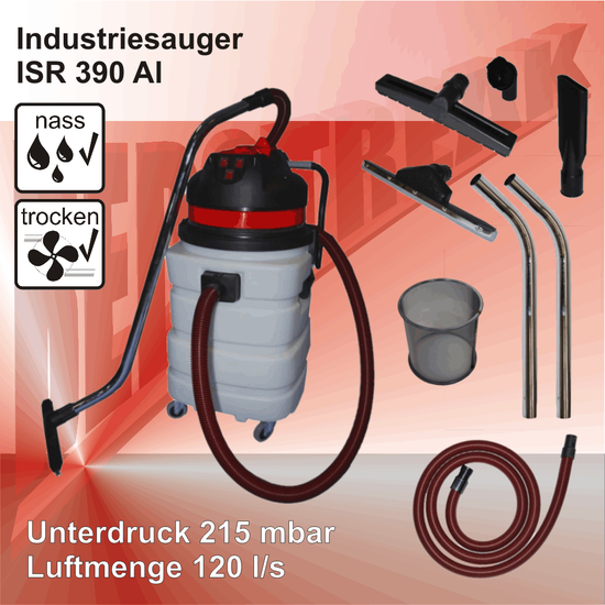 Industriesauger ISR 390 A von REDSTREAK
