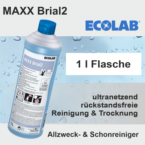 MAXX Brial 2 Allzweck- und Schonreiniger1l I Ecolab
