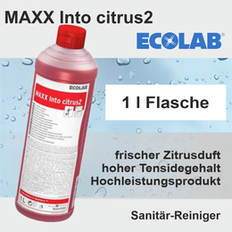 MAXX Into Citrus 2 Sanitärreiniger I 1l I Ecolab