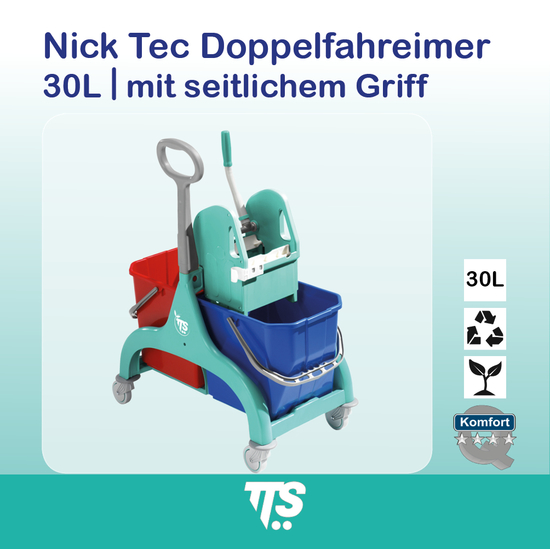 30l Nick Tec I Doppelfahreimer I Putzwagen I 00006183 I TTS