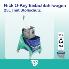 25 l Nick O-Key Einfachfahrwagen Stoßschutz