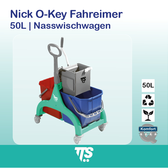 50l Nick O-Key Doppelfahreimer I stapelbares Grundgestell I 00036188 I TTS
