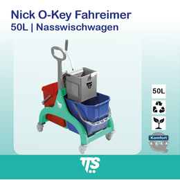 50l Nick O-Key Doppelfahreimer I stapelbares Grundgestell...