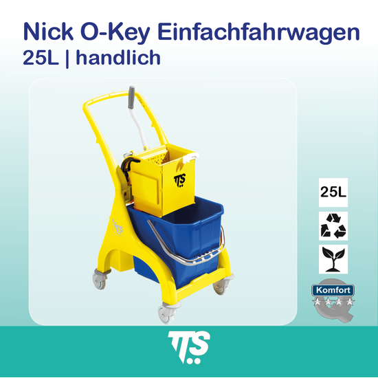 25l Nick O-Key Einfachfahrwagen I handlich I 00036246 I TTS