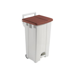 90 l Derby weiß/braun Einzelverpackung brauner...