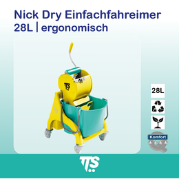 28l Nick Dry Einfachfahreimer I ergonomisch I 0P066046 I TTS