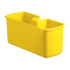 seitliche Wanne gelb