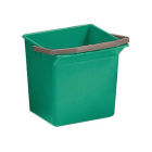 6 l Eimer mit platzsparendem Tragegriff grün