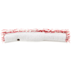 Striat Einwaschbezug mit SchrubbpadI weiß/rot 45 cm