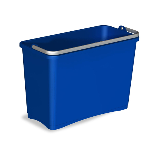 8l Eimer mit platzsparendem Tragegriff I blau I 0B003252 I TTS