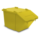 45 l Split Papierrollen gelb mit Deckel
