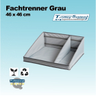 Fachtrenner grau 46 x 46 cm Trolley-System
