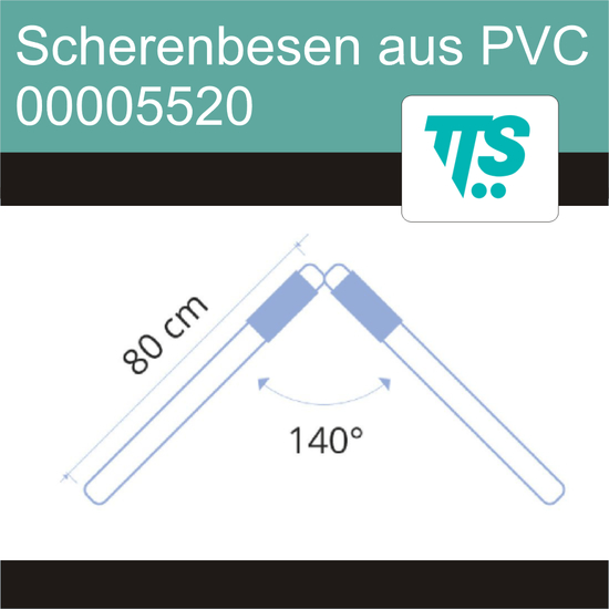 ScherenBesen aus PVC I 00005520 I TTS