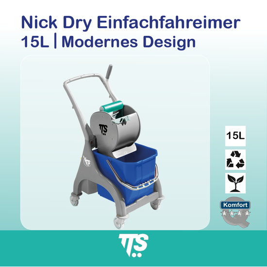 15l Nick Dry Einfachfahrwagen I modernes Design I 00066244 I TTS