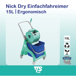 15l Nick Dry Einfachfahrwagen I ergonomisch I 00066245 I TTS