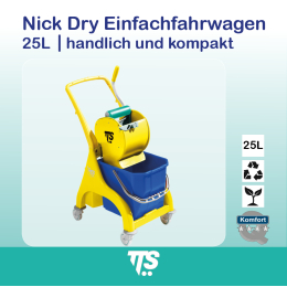 25 l Nick Dry Einfachfahrwagen handlich