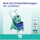 25 l Nick Dry Einfachfahrwagen praktisch