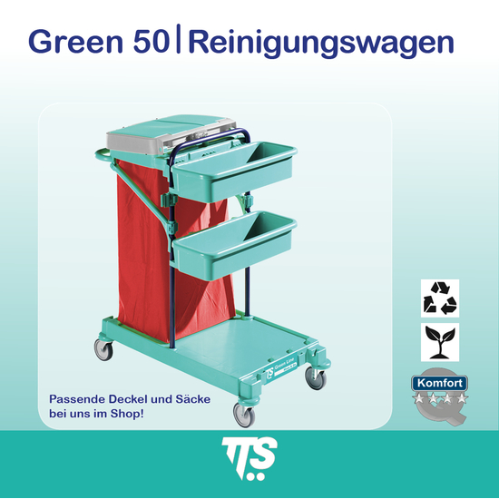 Green 50 I Reinigungswagen I 0B003050 I TTS
