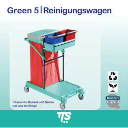 Green 5 I Reinigungswagen I 0B003005 I TTS