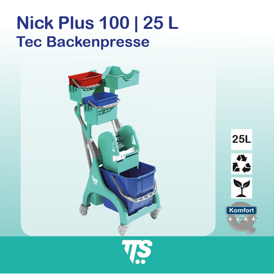 25l Nick Plus 100 I Tec Backenpresse I 00006539 I TTS