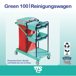 Green 100 I Reinigungswagen I 0B003100 I TTS