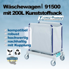 Wäschewagen 91500 für den professionellen Wäschetransport