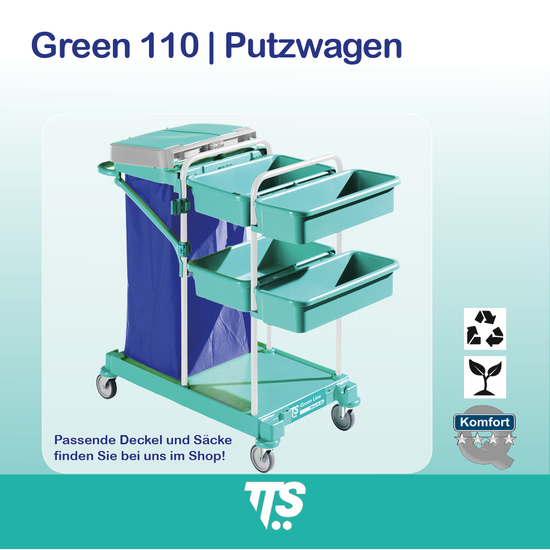 Green 110 I Putzwagen I 0R003110 I TTS