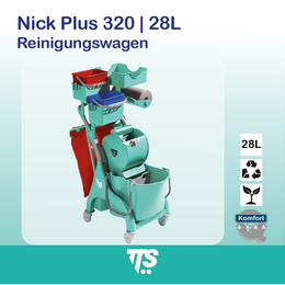 28l Nick Plus 320 I Reinigungswagen I 0P066559 I TTS