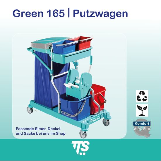 Green 165 I Putzwagen I 0R003165 I TTS