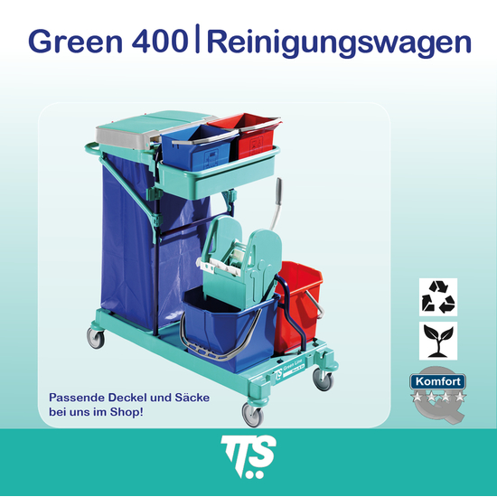 Green 400 I Reinigungswagen I 0B003400 I TTS
