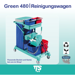 Green 480 I Reinigungswagen I 0B003480 I TTS