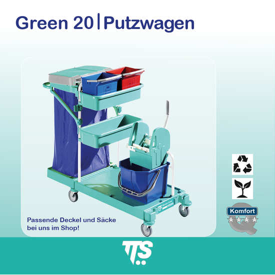 Green 20 I Putzwagen I 0R003020 I TTS