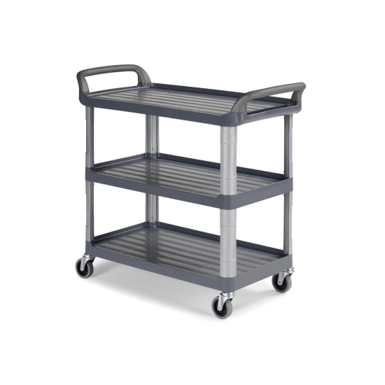 Shelf 3800 grau Servierwagen ø 125 mm große Räder 0F003800ET