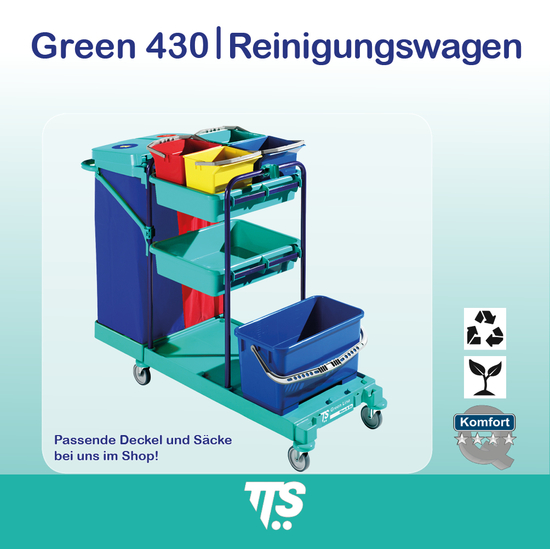 Green 430 I Reinigungswagen I 0B003430 I TTS