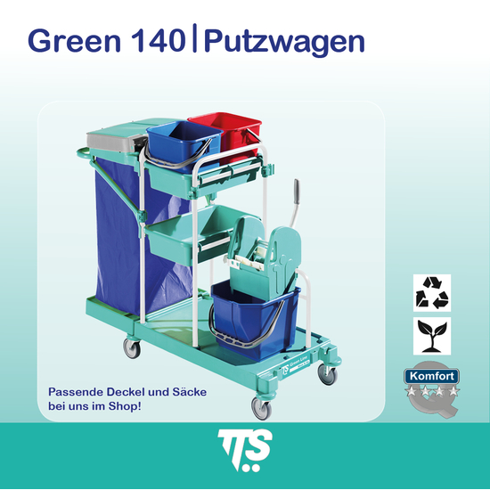 Green 140 I Putzwagen I 0R003140 I TTS