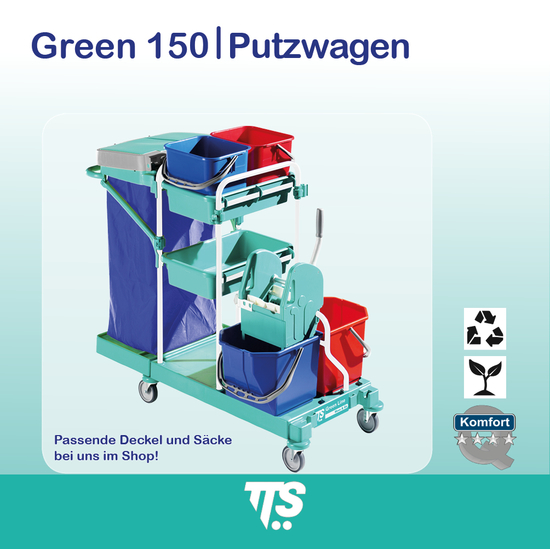 Green 150 I Putzwagen I 0R003150 I TTS
