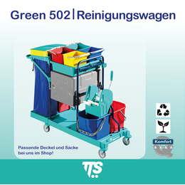 Green 502 I Reinigungswagen I 0B003502 I TTS