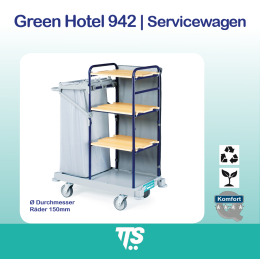 Green Hotelwagen 942 Servicewagen 0H003942U