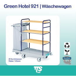 Green Hotel 921 TTS Hotelwagen R125 – wendiger...