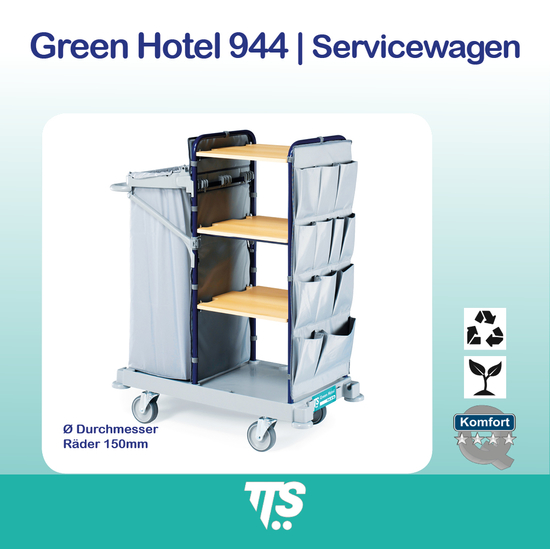 Green Hotelwagen 944 I Servicewagen I 0H003944U I TTS