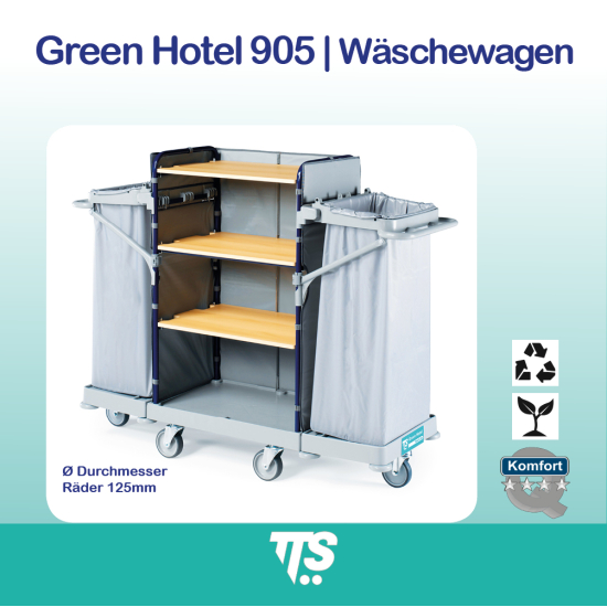 Green Hotel 905 TTS Hotelwagen R125 – wendiger Profi Wagen