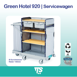 Green Hotel 920 mit 2 Schubladen R150 – Profi...