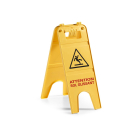 2-Seitiges Warnschild FR gelb universaller Aufhänger